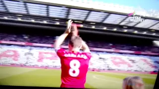Steven Gerrard Last Match for Liverpool at Anfield vs Crystal Palace-16 May 2015