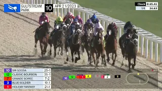 Gulfstream Park Carrera 10 - 21 de Abril 2023