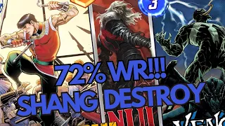 72% Win Rate Shang Destroy! Day 1 Infinite! Best Marvel Snap Decks!!
