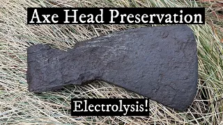 How I clean and preserve Iron RELICS with electrolysis!