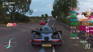 AMD Radeon RX 560 -- AMD Ryzen 3 3100 -- Forza Horizon 4 Benchmark