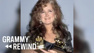 Watch Bonnie Raitt & Don Was Win Album Of The Year For 'Nick Of Time' In 1990 | GRAMMY Rewind