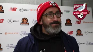 POST MATCH INTERVIEW - JONO GREENING vs Curzon Ashton (7/4/2023)