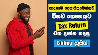 How to file your Tax Return online ? | IRD | income tax sri lanka