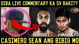 commentary live daw magsayo vs russel piro ang topic Casimero at sir sean.para dami viewers bayan
