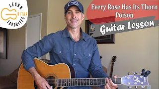 Every Rose Has Its Thorn - Poison | Guitar Lesson