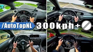 AUTOBAHN POV 300+ km/h ACCELERATION & TOP SPEED Compilation by AutoTopNL