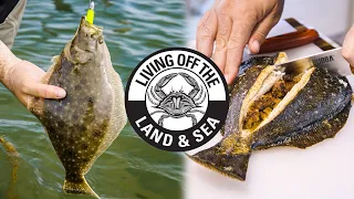 Wade Fishing for Fluke | Whole Stuffed Summer Flounder | Living off the Land & Sea 9