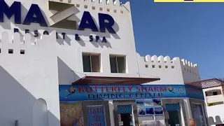 Шарм-эль-Шейх:  Mazar Resort 4* ( Sharks Bay, 2 -линия) мехмонхонасидан видео лавха ( обзор отеля)