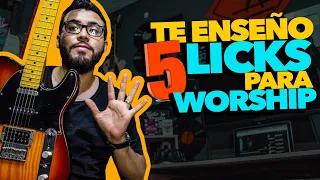 Te Enseño 5 Licks para IMPROVISAR en la GUITARRA Fáciles 🔥 Parte #1 ► Sebastian Mora