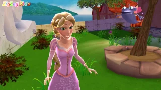 Princesas Disney | Fairytale Adventure Episode 5 | Enrolados Tangled "Rapunzel" | ZigZag