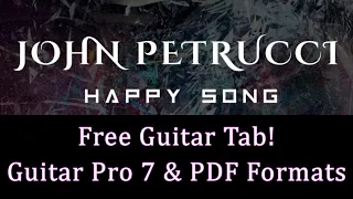 John Petrucci - Happy Song Guitar Tab