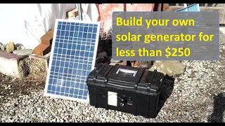 Building a Solar Generator - DIY Project