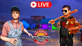 🔴 #internetBewafaHai | Playing now Gas Station Sim | Live INDIA #Hindi