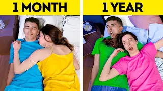 1 MONTH VS. 1 YEAR || Truth About Relationships And Funny Moments You Definitely Can Relate To