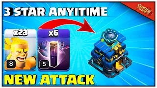 3 Star ANYTIME ! New Th12 Barbarian Kicker Attack Strategy in Clash of Clans