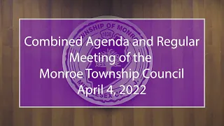 Council Meeting 4/4/2022
