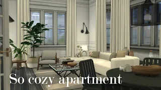 So cozy apartment || The Sims 4 Build | Stop Motion