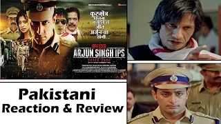 Officer Arjun Singh IPS Trailer | Pakistani Reaction | Hindi Movie | Priyanshu Chatterjee | Raai