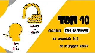 Что такое ПАРОНИМЫ? Топ 10 слов-паронимов, которые чаще всего путают