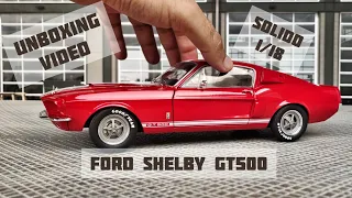 UNBOXING Ford Shelby GT500 1967 || Solido || Diecast Modelcar || 1/18 Scale