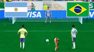 FIFA 23 / Argentina vs Brazil / Messi vs Neymar / Penalty Shootout / World Cup Final / Gameplay PC