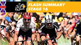 30 seconds sum-up - Stage 16 - Tour de France 2017