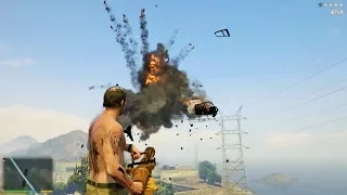 GTA 5 - Trevor's Five Star TRAIN RAMPAGE!!