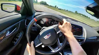 2022 Cadillac CT5-V Blackwing (6-Speed Manual) - POV Track Driving Impressions
