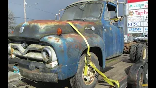 1955 F350 to F100 Walkaround/Project Start