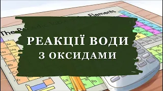 🔥Як скласти рівняння реакції води з оксидами (7 клас)