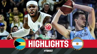 BAH 🇧🇸 v ARG 🇦🇷 | Final Highlights | FIBA Olympic Pre-Qualifying Tournament 2023 Argentina