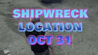 Shipwreck Location Oct 31 2022 GTA Online| GTA online daily shipwreck  location