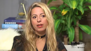 Nina Moran discusses her film "Skate Kitchen" at IndieWire's Sundance Studio