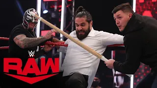 Rey & Dominik Mysterio fight off Seth Rollins & Murphy: Raw, Aug. 17, 2020