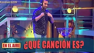 Xavier Deltell juega al karaoke con mímica con Buenafuente, Berto y Jorge Ponce - En el aire