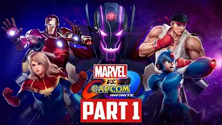 MARVEL VS. CAPCOM: INFINITE WALKTHROUGH - PART 1 - GAMEPLAY [1080P HD]