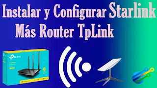 Instalación y Configuración Antena satelital Starlink. mas repetidor TPLink