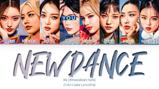 [KARAOKE]XG "NEW DANCE" (8 Members) Lyrics|You As A Member
