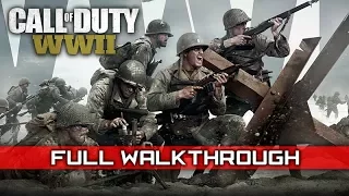 CALL OF DUTY: WW2 – Full Campaign Gameplay Walkthrough (No Commentary) 1080p HD