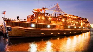 Dhow Cruise Dinner Dubai #dhowcruise #shorts