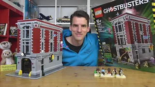 Review des LEGO® Ghostbusters 75827 - Feuerwehr-Hauptquartiers