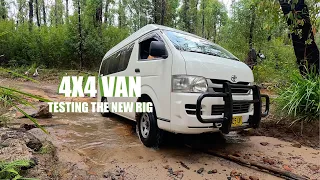 TESTING OUT THE NEW RIG [4X4 Van Testing]