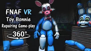 360°| Repairing Toy Bonnie Game-play Animation [FNAF Help Wanted/SFM] (VR Compatible)