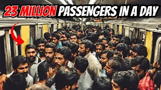 How does India transport 23 MILLION people a day? | World Facts