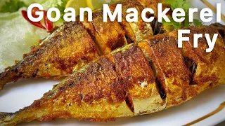 Goan Mackerel Fry | Easy Fried Bangda | Step-by-Step Cleaning