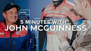 5 Minutes with... John McGuinness | 2023 Isle of Man TT Races