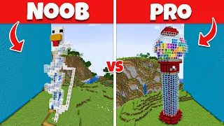 Aphmau Crew builds a GIANT GUMBALL MACHINE | NOOB vs PRO