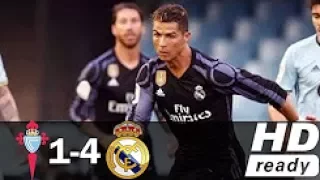 Celta Vigo vs Real Madrid 1-4 - All Goals & Extended Highlights - La Liga 17/05/2017 HD