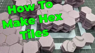 Make Modular Hex Tiles from XPS Foam